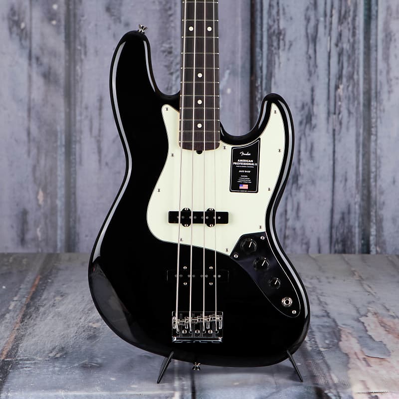 Басс гитара Fender American Professional II Jazz Bass, Black