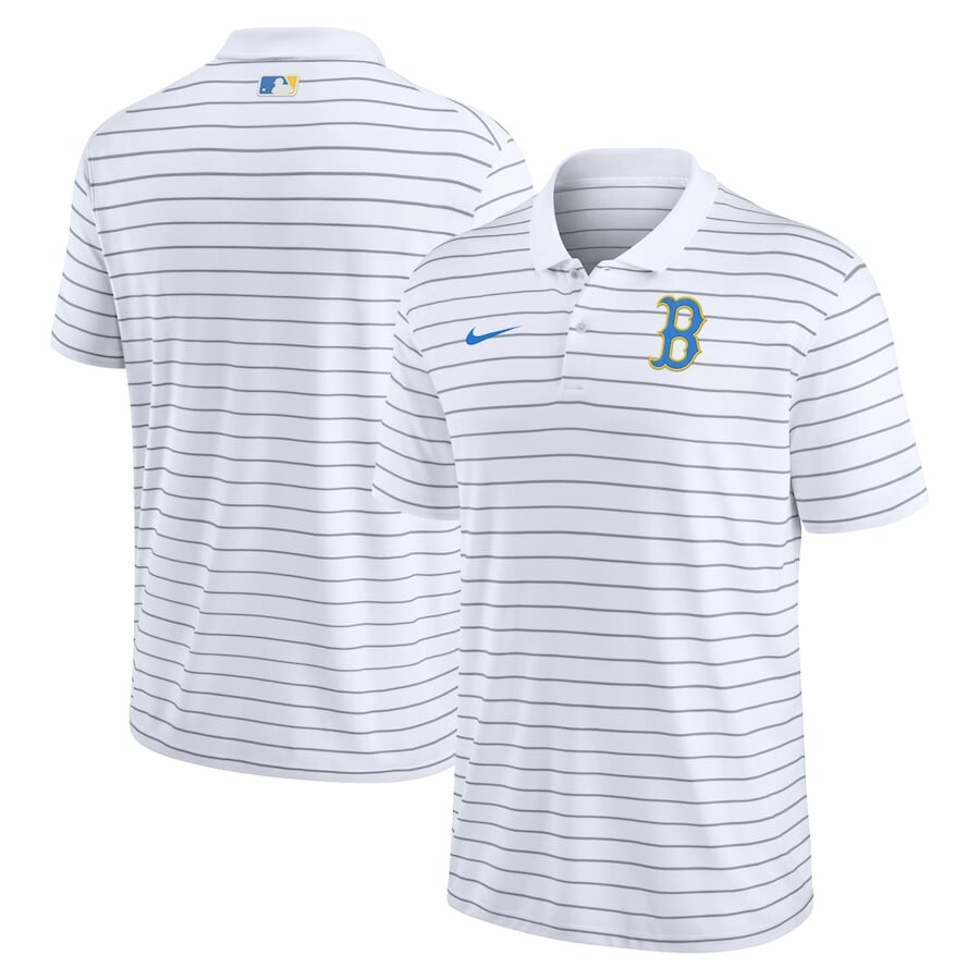 

Поло с коротким рукавом Nike Boston Red Sox, белый