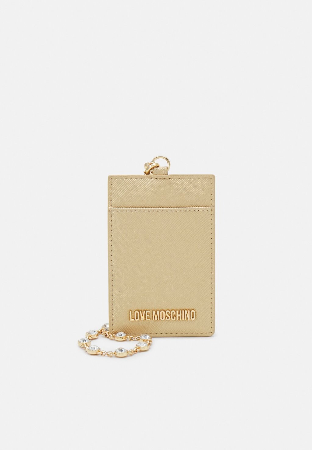 

Визитница Love Moschino BADGE HOLDER, золото