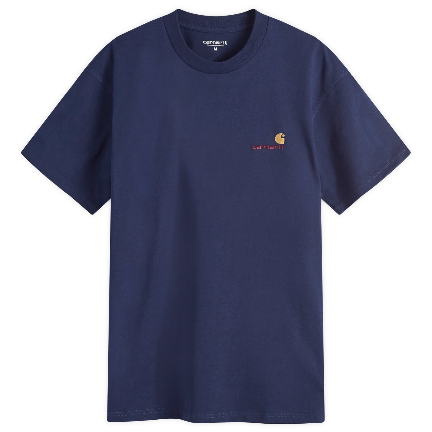 

Футболка Carhartt Wip American Script T-Shirt, цвет Air Force Blue
