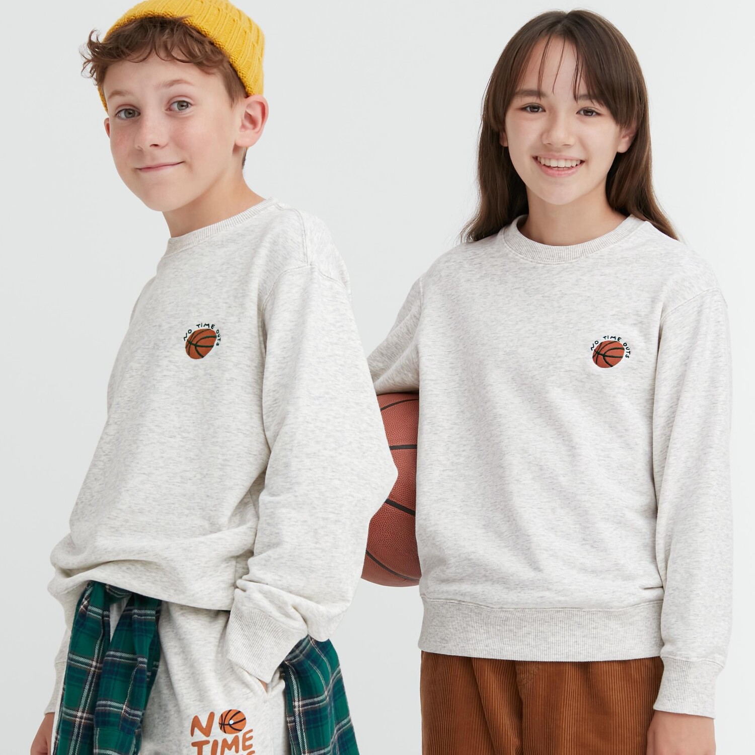 

Детская ультраэластичная мягкая толстовка Uniqlo, светло-серый