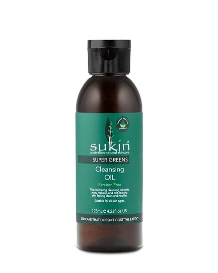 

Детоксицирующее и очищающее масло для снятия макияжа, 125 мл Sukin, Super Greens