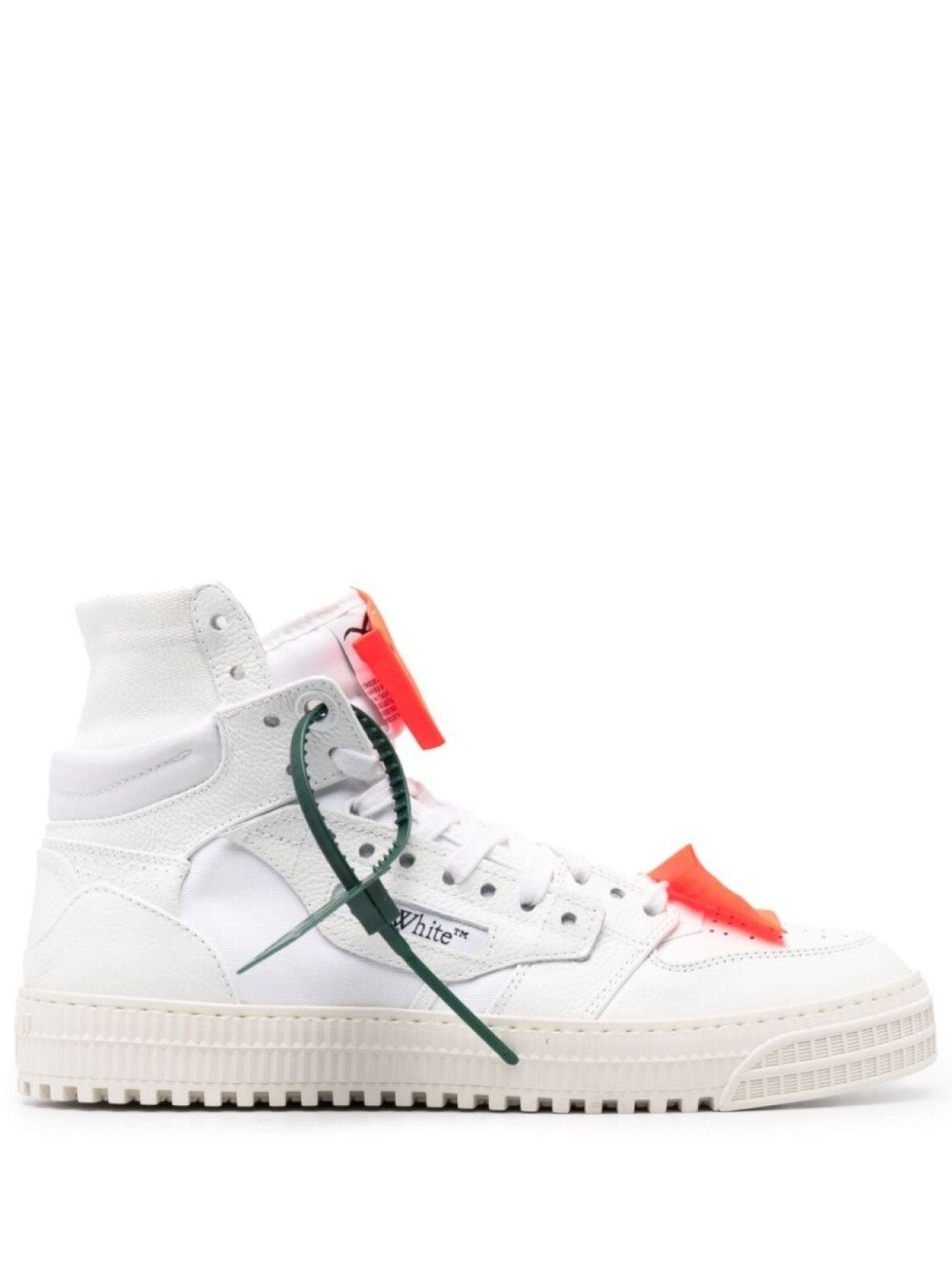 

Off-White высокие кроссовки 3.0 Off Court, белый