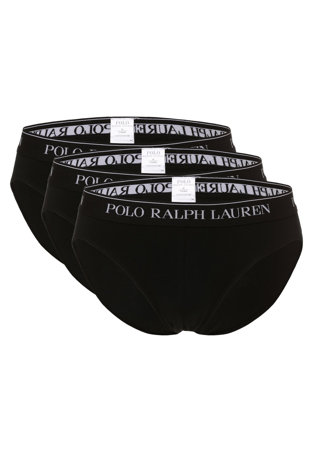 Трусы НАБОР ИЗ 3 ШТ. Polo Ralph Lauren, черный цена и фото