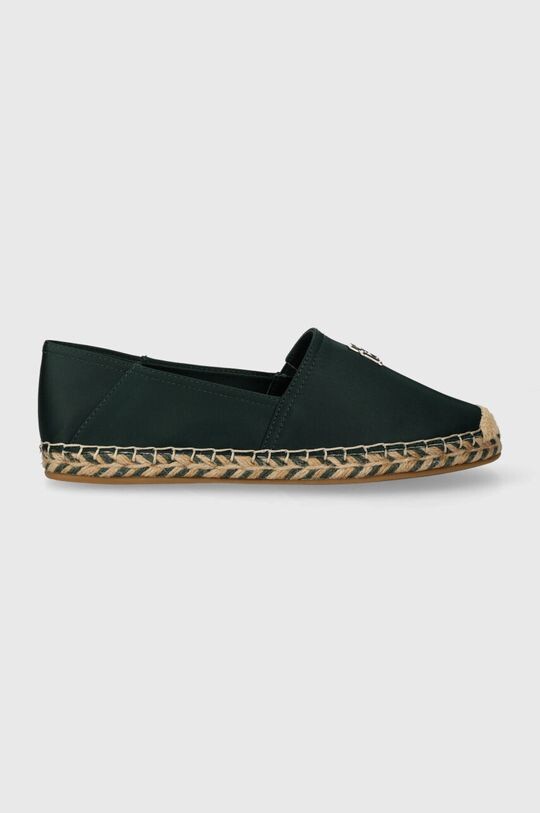 

Эспадрильи TH SATIN FLAT ESPADRILLE Tommy Hilfiger, зеленый