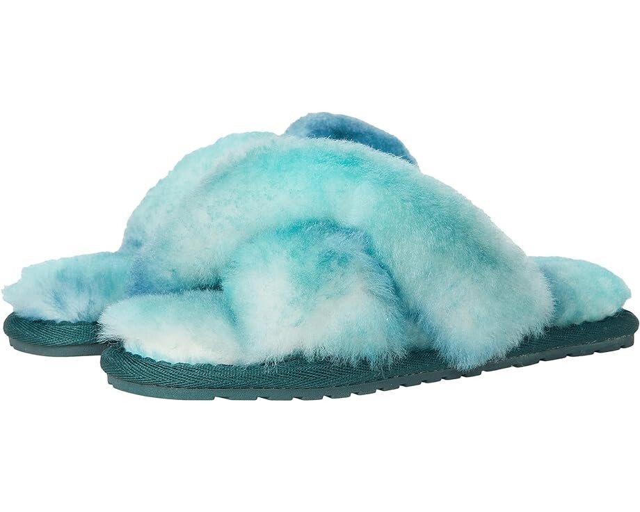 

Домашняя обувь Emu Australia Mayberry Tie-Dye Teens, цвет Green Sea