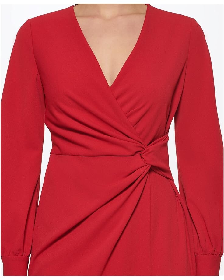 

Платье DKNY Long Sleeve Side Knot Sheath, цвет Scarlet