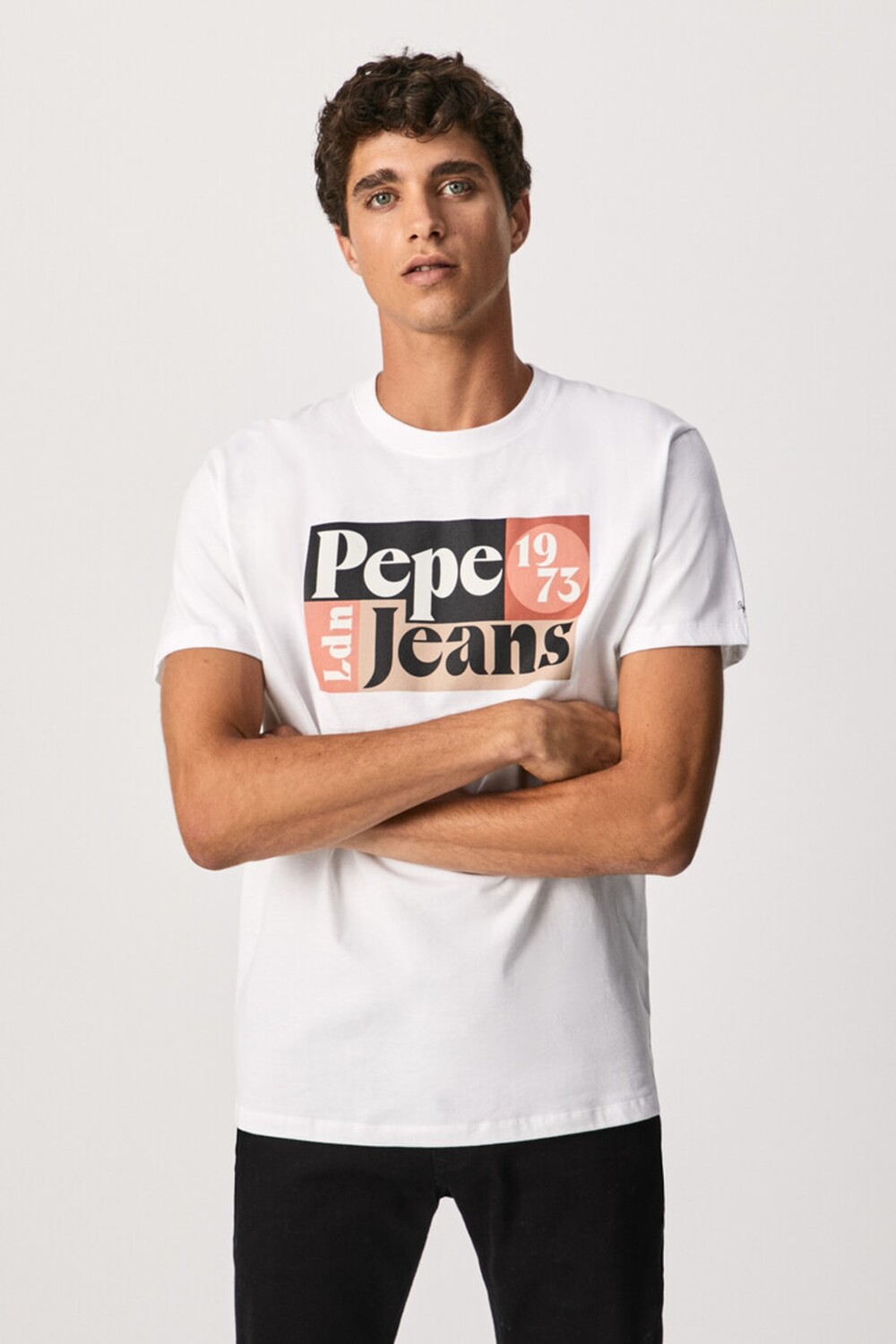 

Футболка Мужская Белая Pepe Jeans, белый