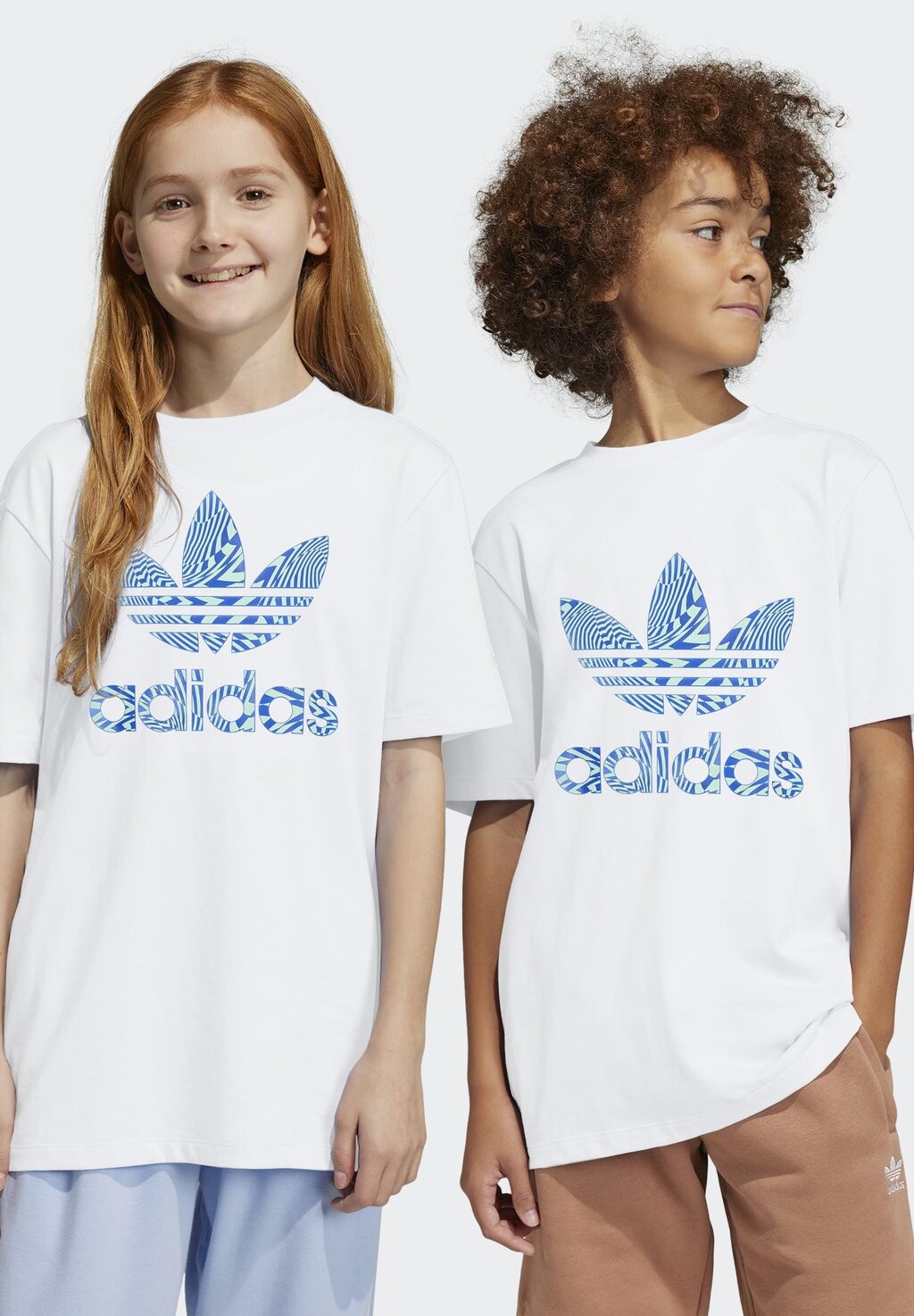 

Футболка с принтом Rekive adidas Originals, белый