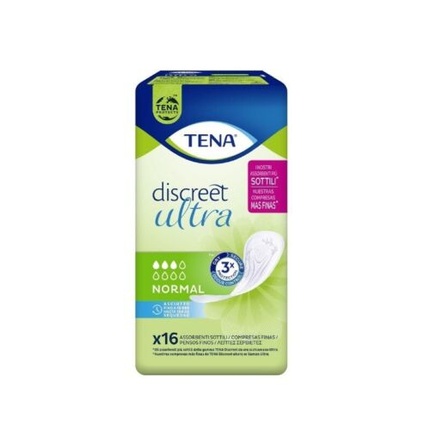 TENA Discreet Ultra Normal, 16 тонких подушечек