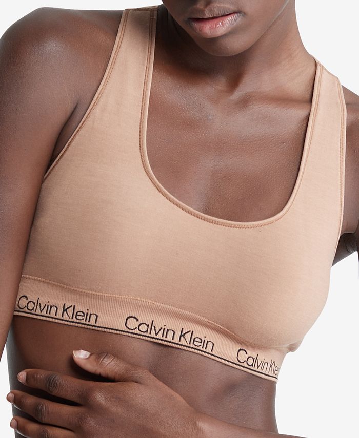Бюстгальтер без косточек Modern Seamless Naturals на легкой подкладке QF7691 Calvin Klein, коричневый