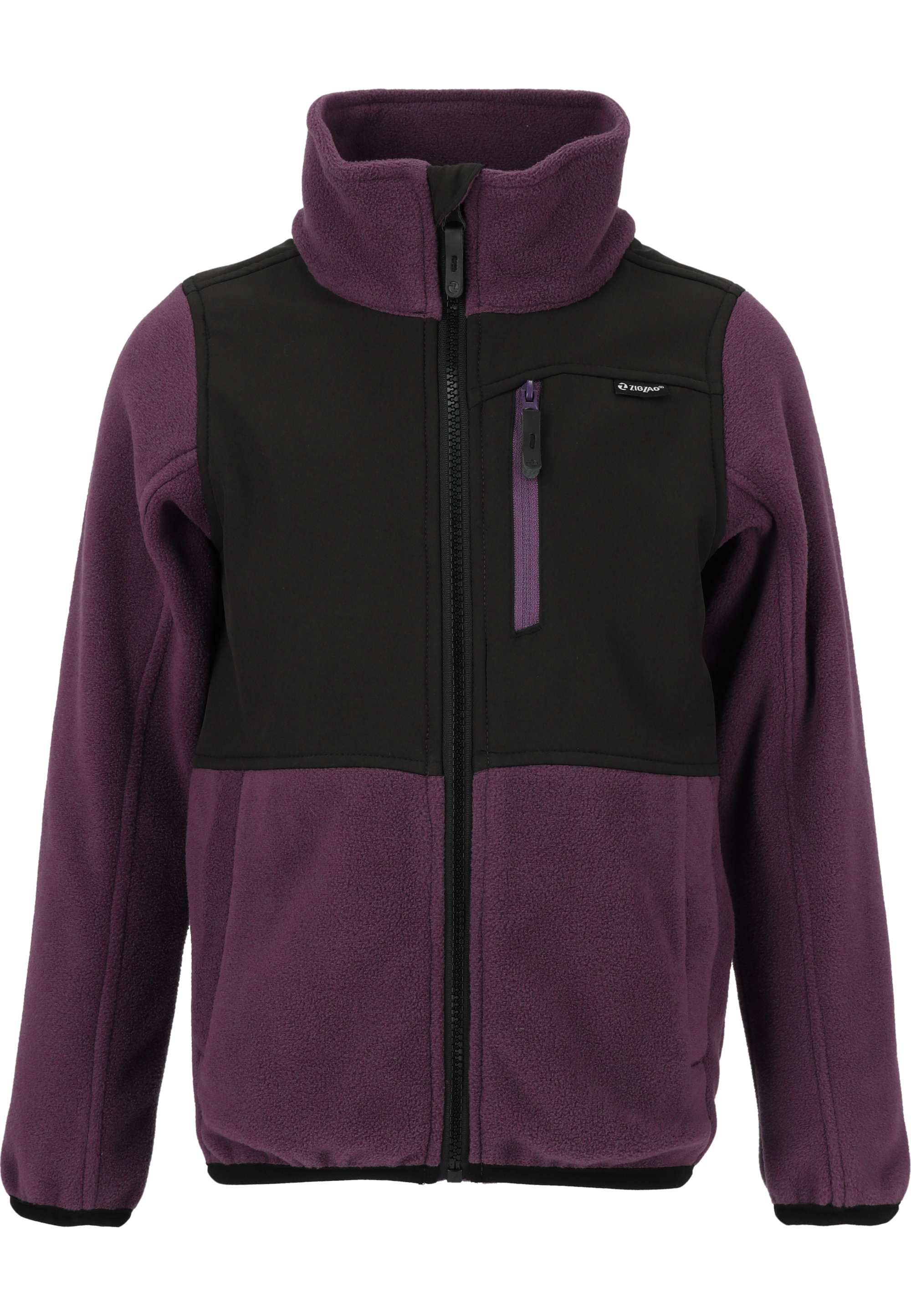 Флисовая куртка Zigzag Carson, цвет 4149 Purple Pennant зимние ботинки balful zigzag цвет purple pennant