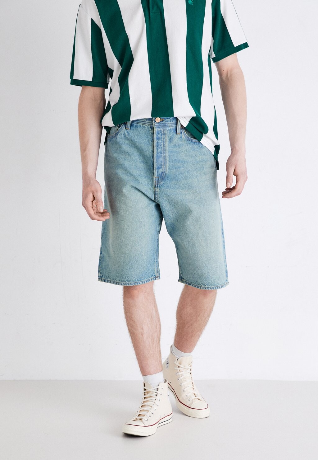 

Джинсовые шорты Jjialex Jjoriginal Jorts Jack & Jones, синий деним
