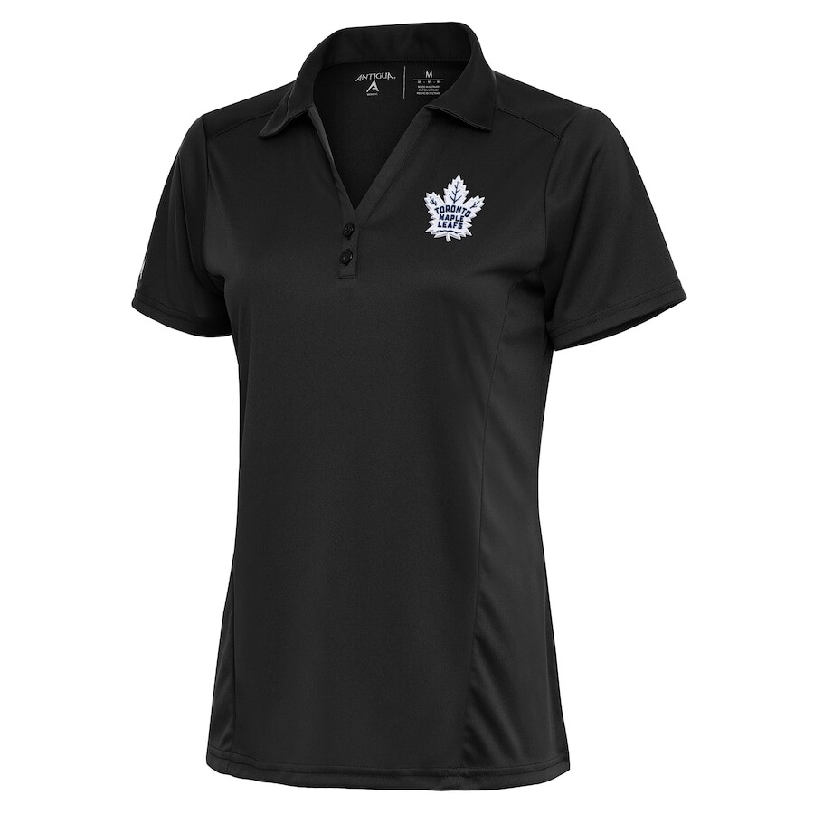 

Поло с коротким рукавом Antigua Toronto Maple Leafs, угольный