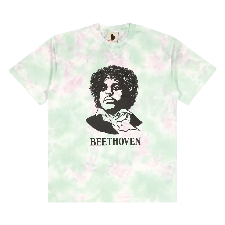 

Футболка Real Bad Man Beethoven Short-Sleeve 'Green Tie Dye', зеленый