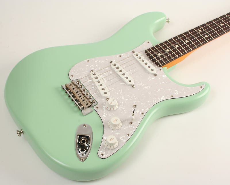 Электрогитара Fender Limited Edition Cory Wong Stratocaster Rosewood Fingerboard Surf Green CW231483 электрогитара fender jeff beck stratocaster rosewood fingerboard surf green