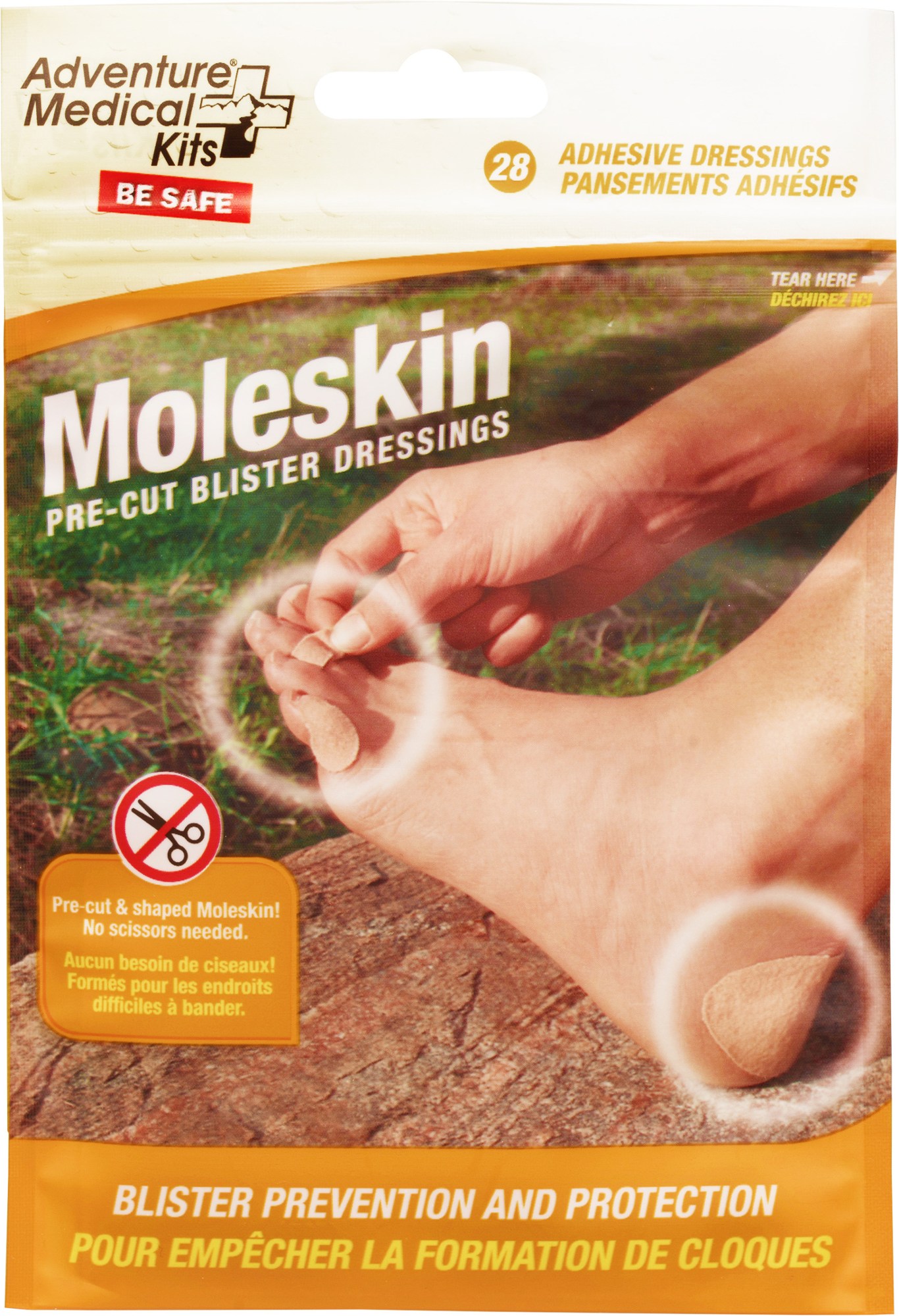 Блистерная повязка Moleskin Adventure Medical Kits