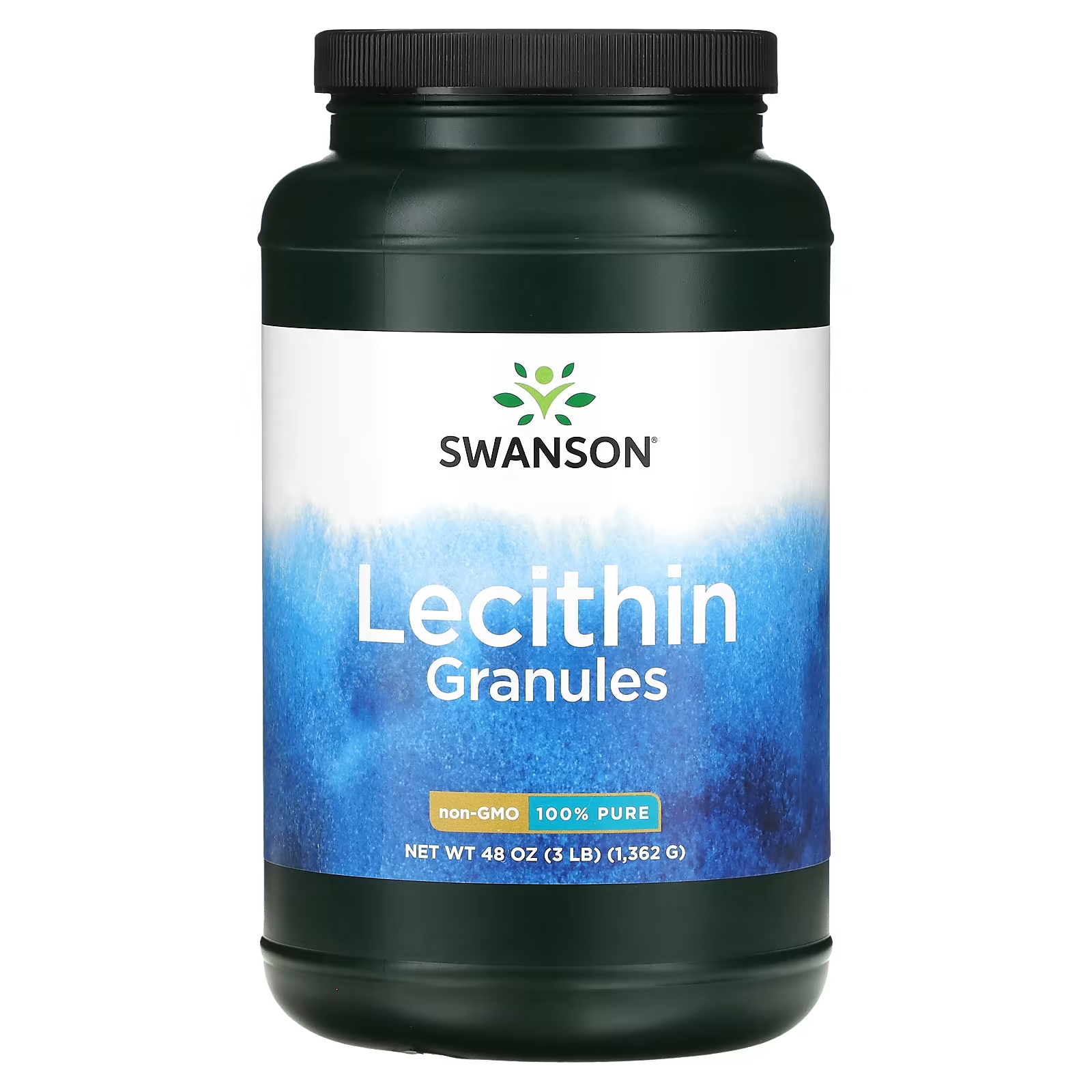 Лецитин в гранулах 3 фунта (1362 г) Swanson swanson гранулы ксилита 1362 г 3 фунта
