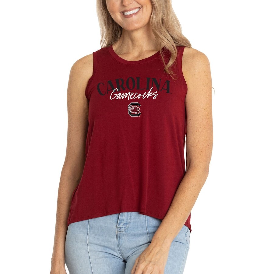 

Топ Flying Colors Apparel South Carolina Gamecocks, гранатовый