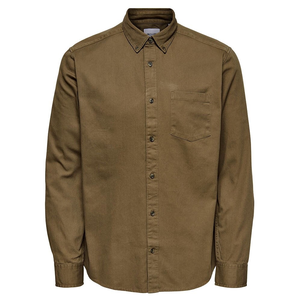 

Рубашка Only & Sons Bryce Life Regular Organic, зеленый