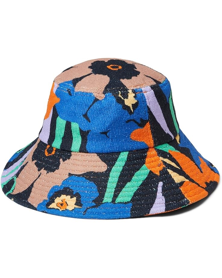 

Панама Roxy Mango Passion Bucket Hat, цвет Anthracite Flower Jammin