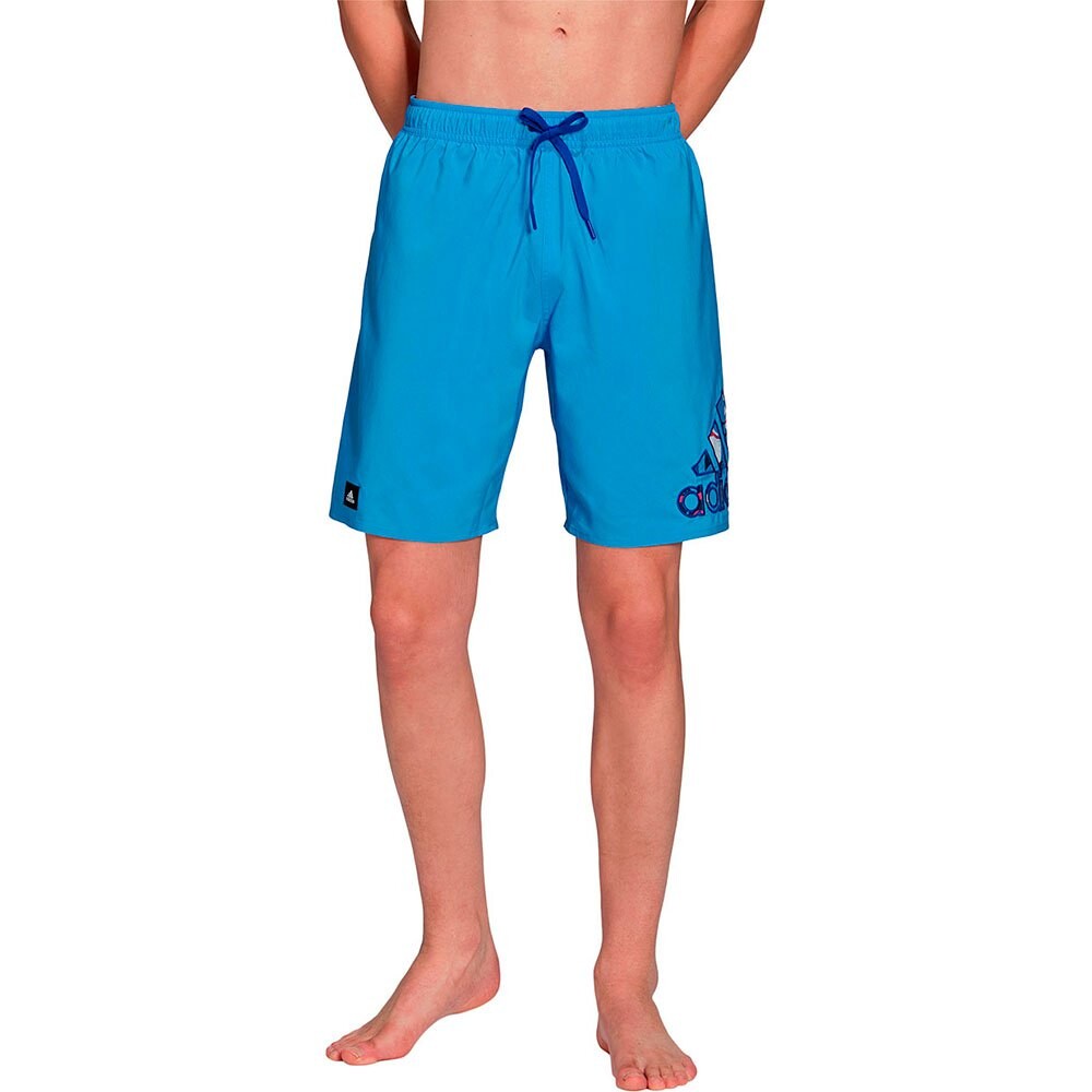 

Шорты для плавания adidas Flor Log Clx Cl, синий