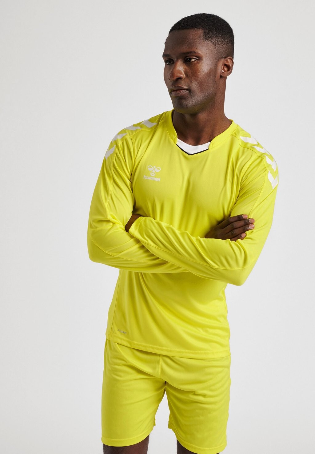 

Рубашка с длинным рукавом Hummel, Желтый