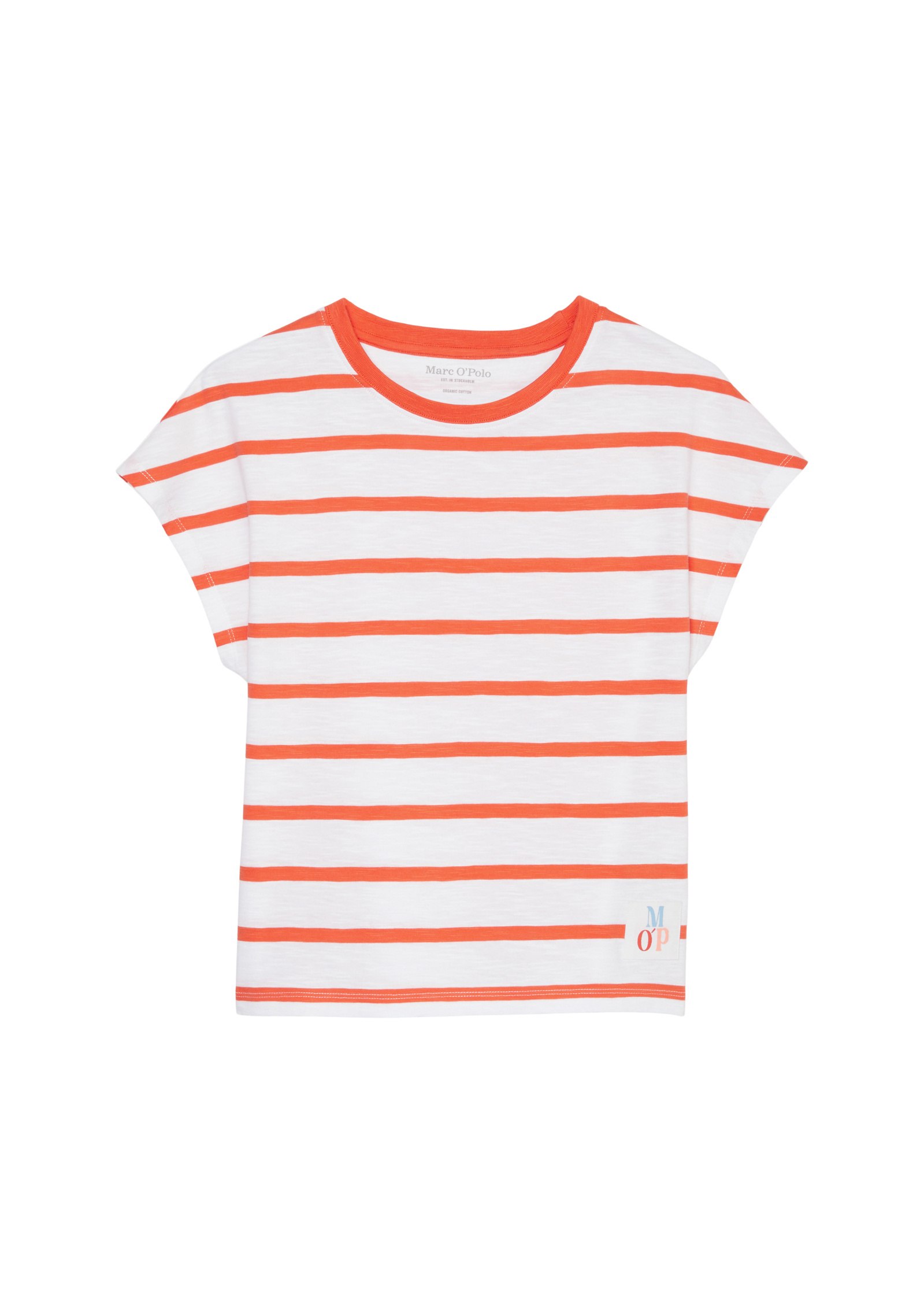 

Футболка Marc O'Polo TEENS GIRLS, цвет FRUITY ORANGE STRIPE