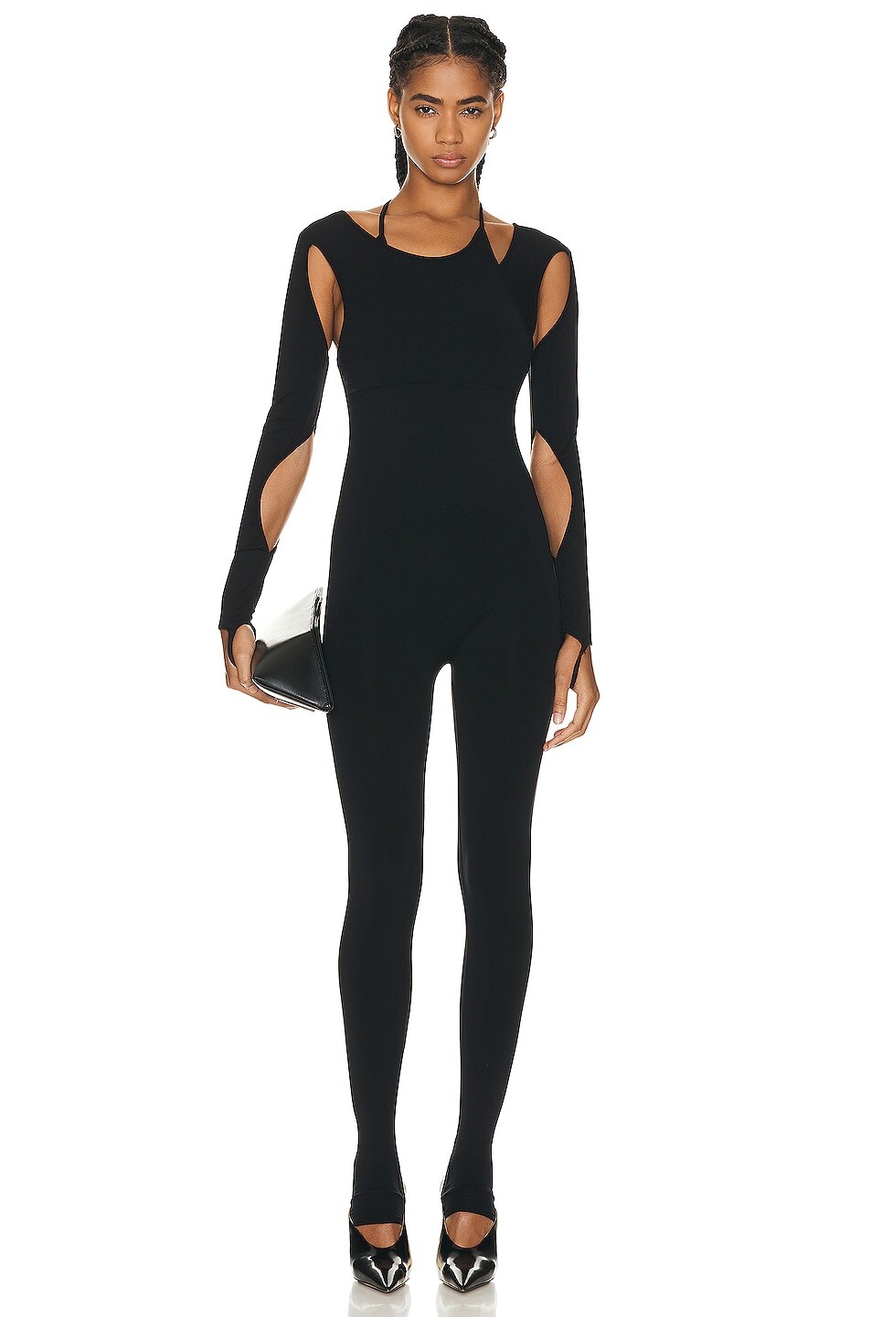 

Комбинезон Andreadamo Sculpting Jersey, черный
