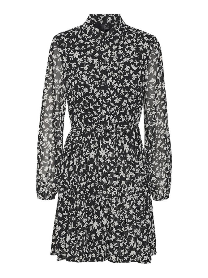 

Длинное платье Vero Moda, черный