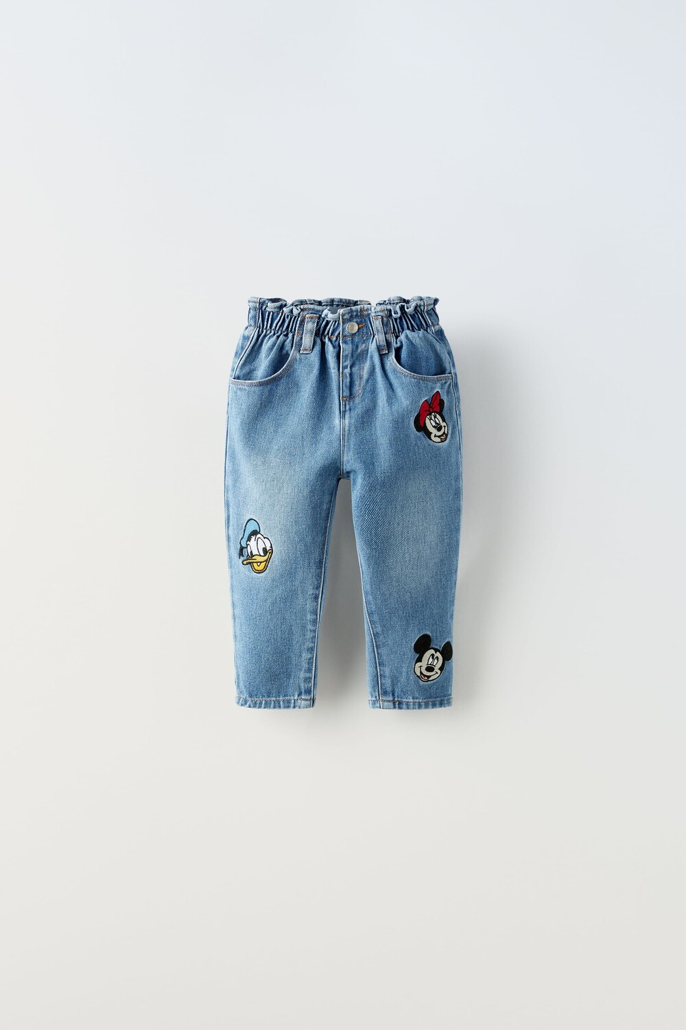 

Джинсы с низкой посадкой disney Zara, синий