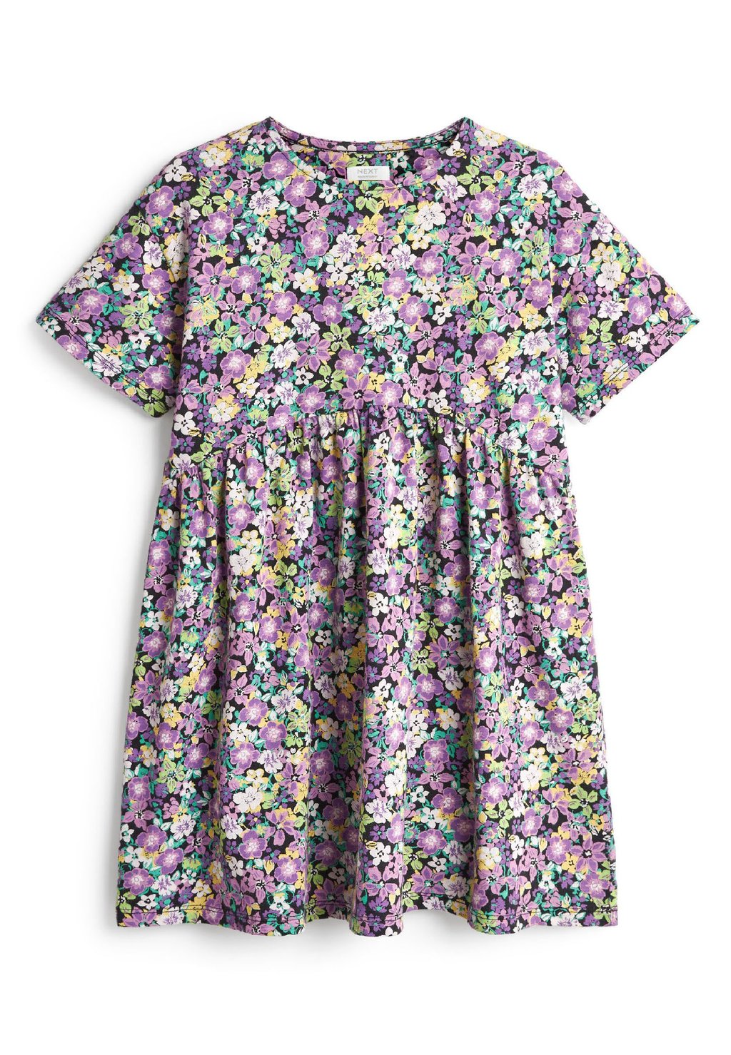Платье из джерси Short Sleeves Jersey Dress Next, фиолетовый