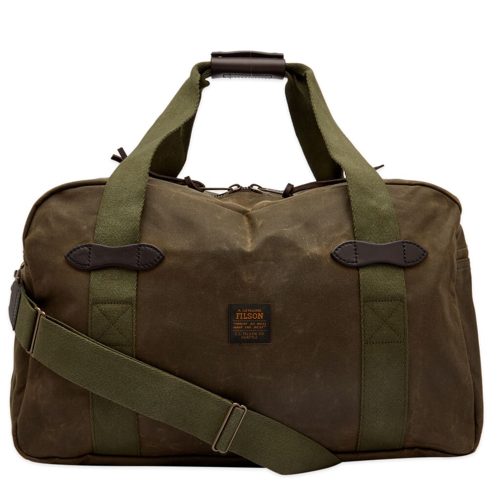 

Спортивная сумка Filson среднего размера из жестяной ткани