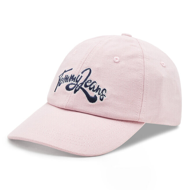 

Бейсболка Tommy Jeans CanvasSummer, розовый