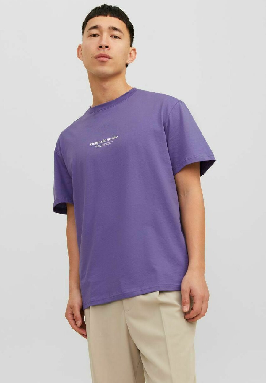 

Футболка с принтом Jack & Jones, Фиолетовый