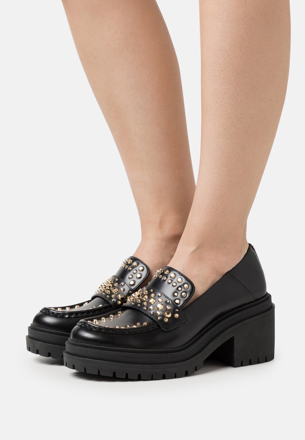 

Туфли на платформе ROCCO HEELED LOAFER MICHAEL Michael Kors, черный