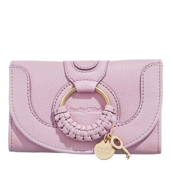 

Кошелек hana wallet leather lavender See By Chloé, фиолетовый