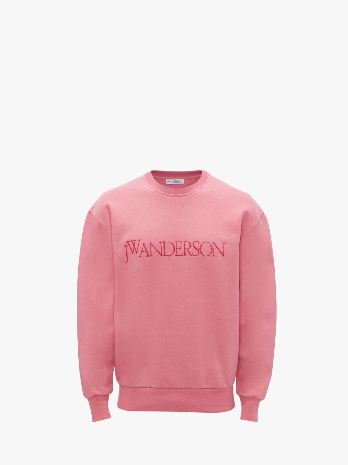 

Толстовка с вышивкой JW Anderson, розовый
