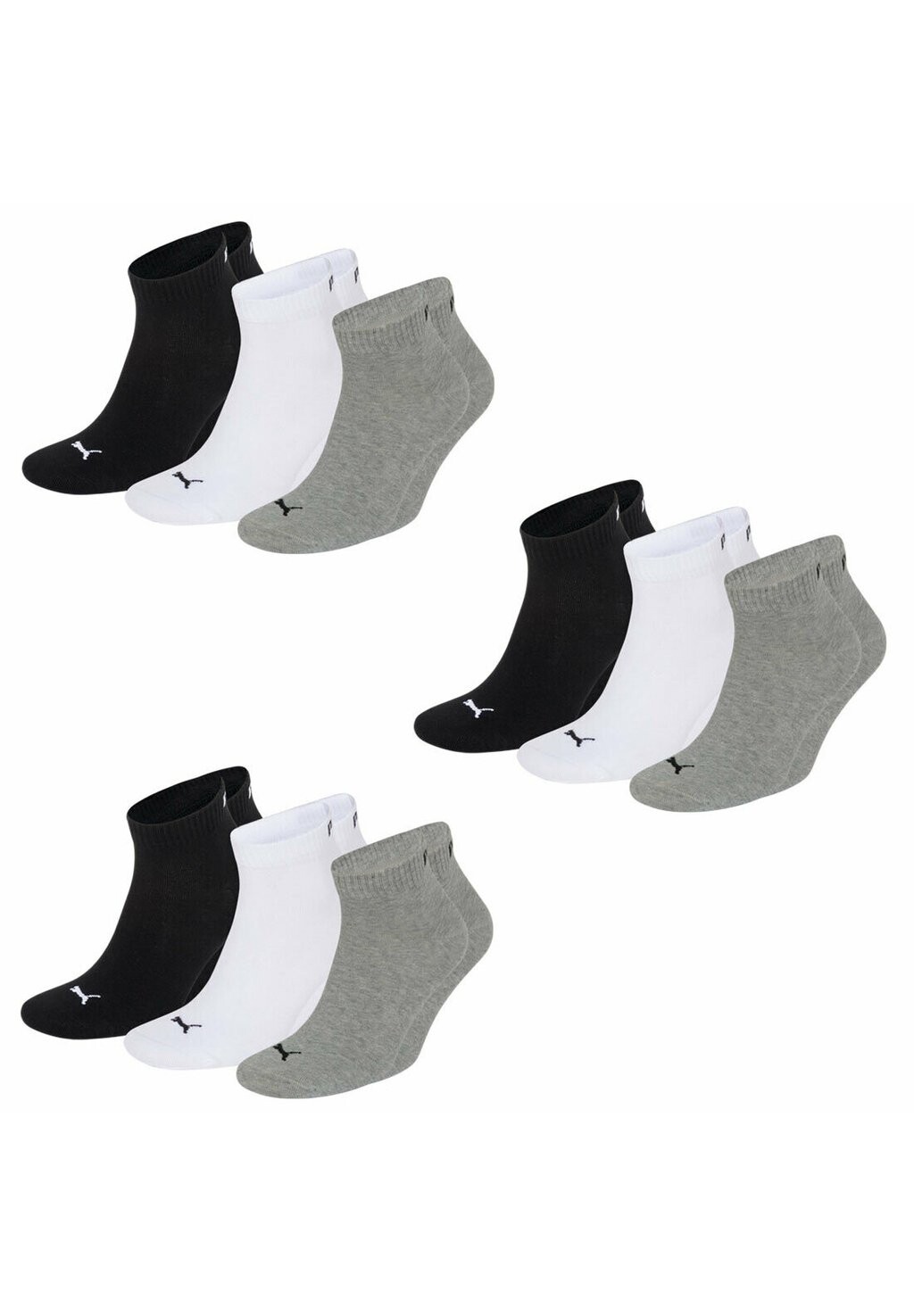 

Носки 9 PACK Puma, цвет grau