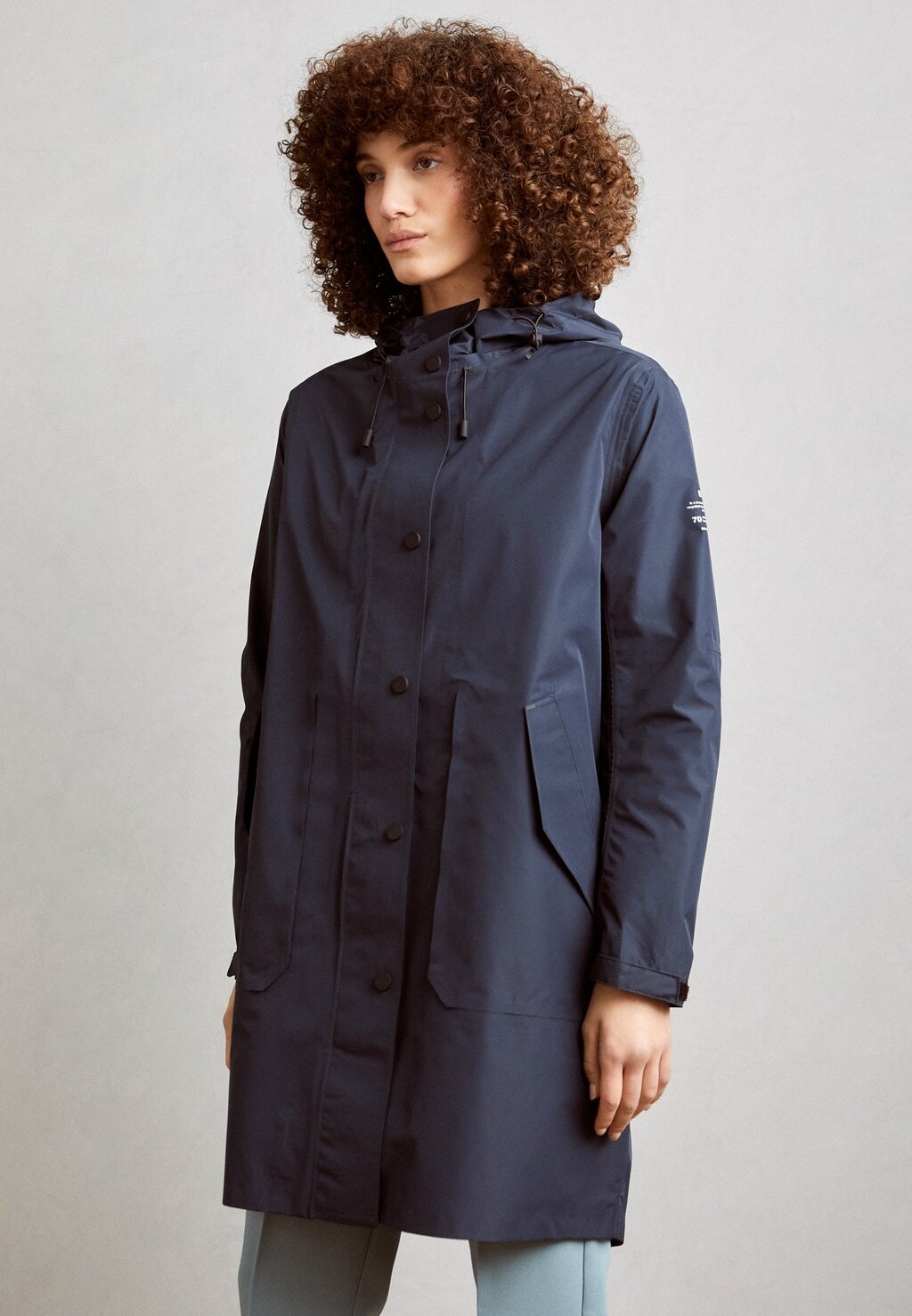 

Парка COAT WOMAN Ecoalf, темно-синий