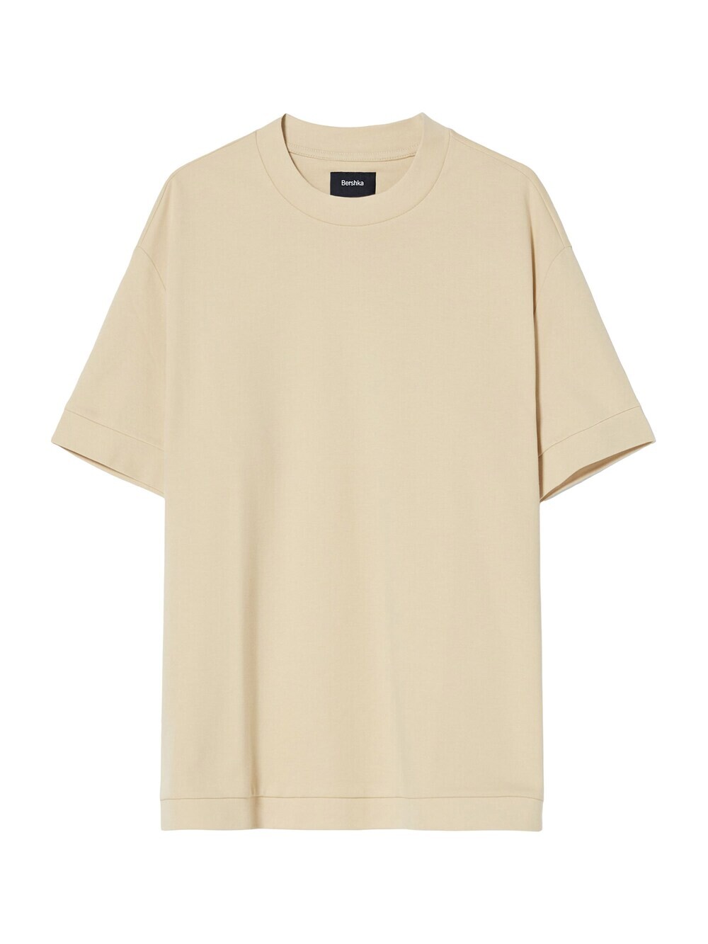 

Футболка Bershka, бежевый