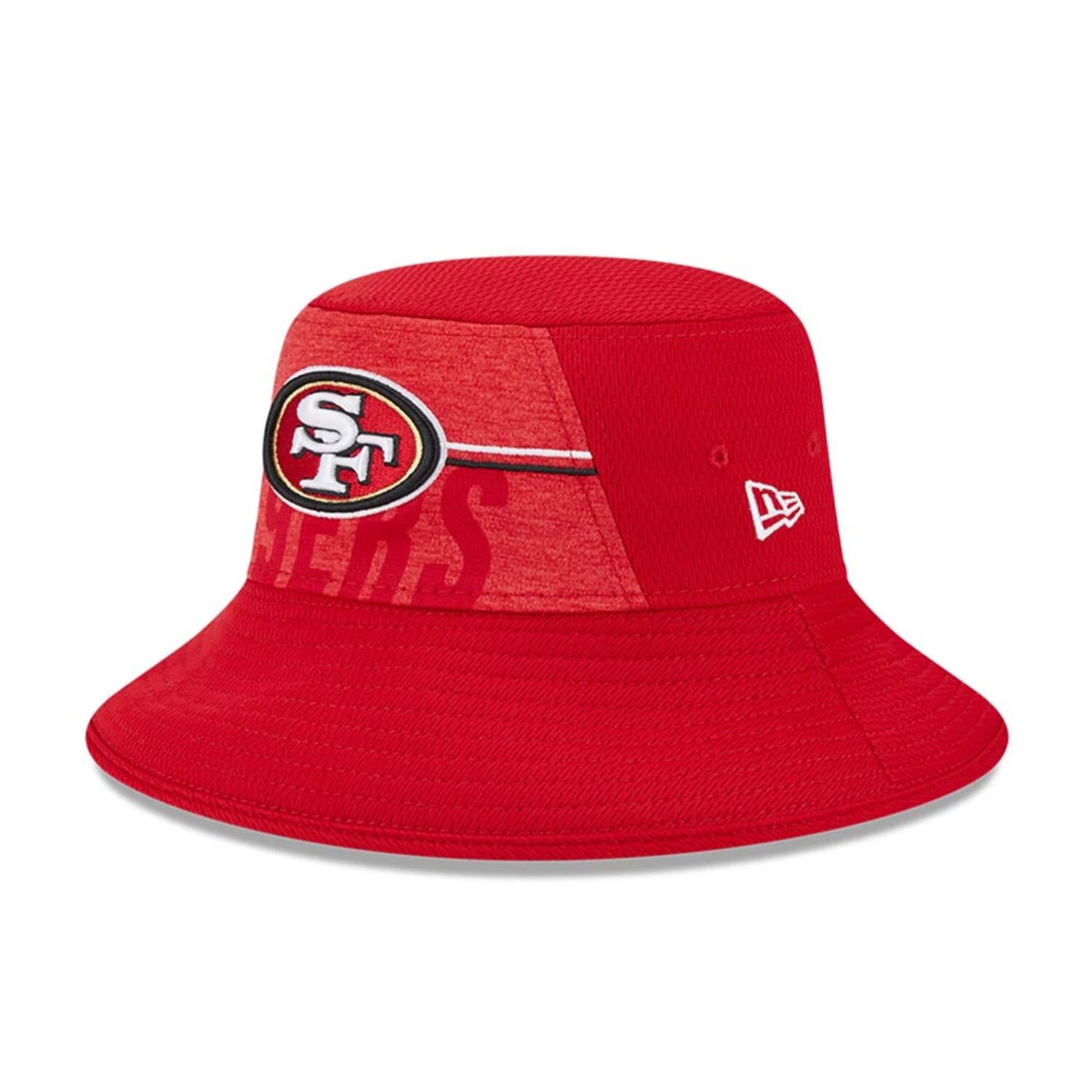 

Мужская эластичная панама New Era Scarlet San Francisco 49ers 2023, тренировочный лагерь НФЛ