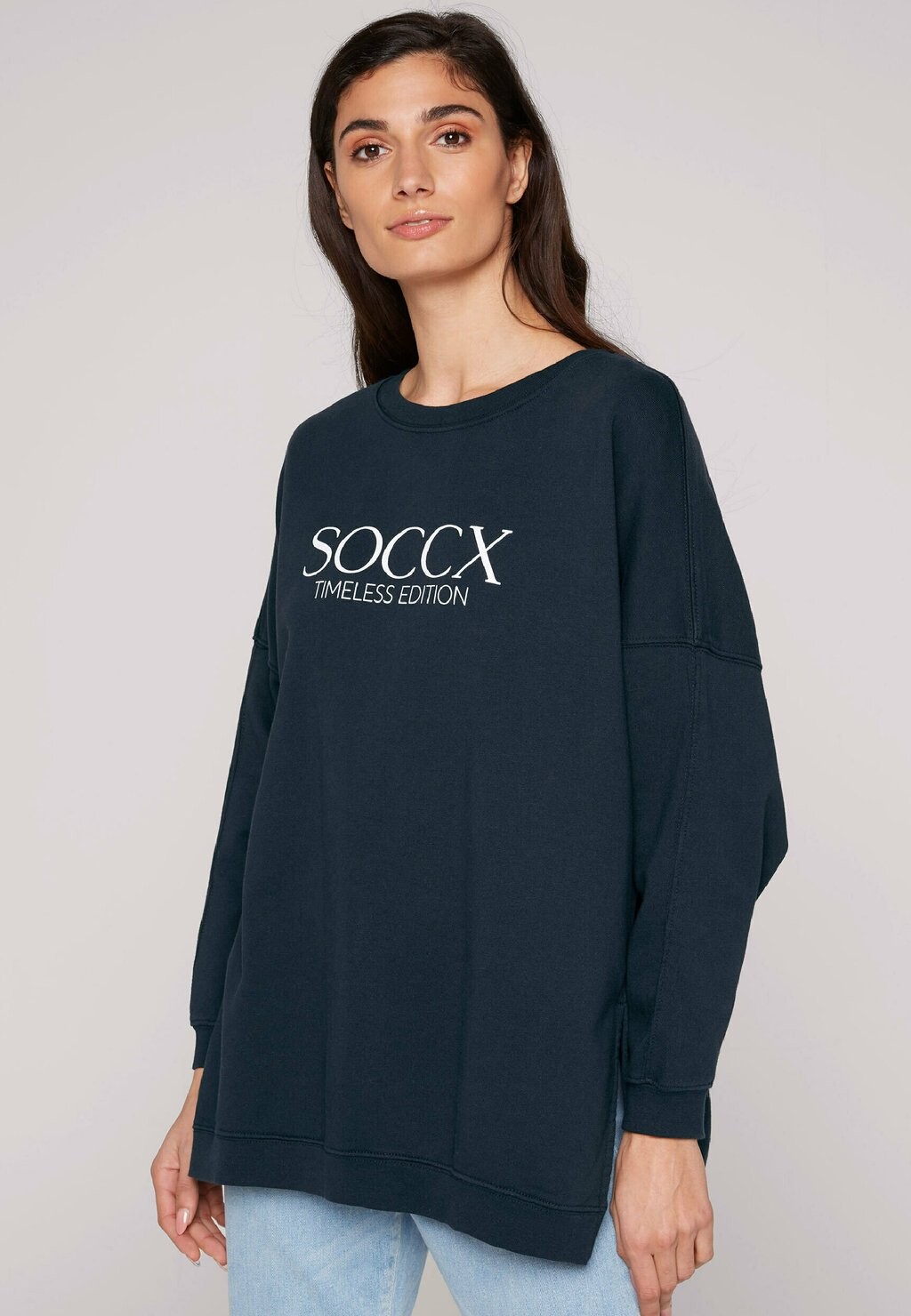 

Свитшот Soccx, цвет classic blue