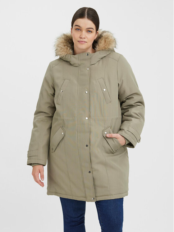 

Парка стандартной посадки Vero Moda Curve, зеленый
