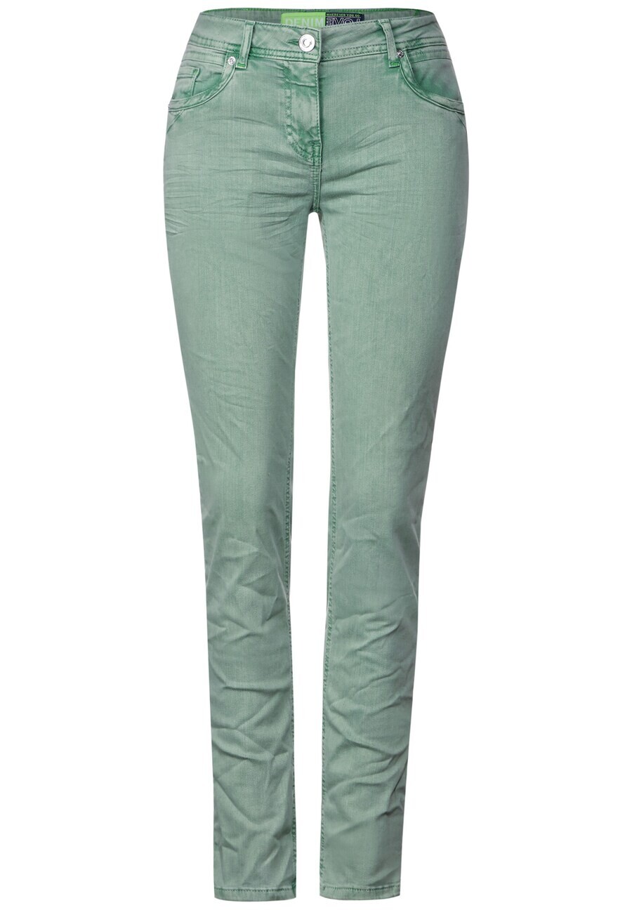 

Джинсы CECIL Regular Jeans Scarlett, мятный/неоново-зеленый