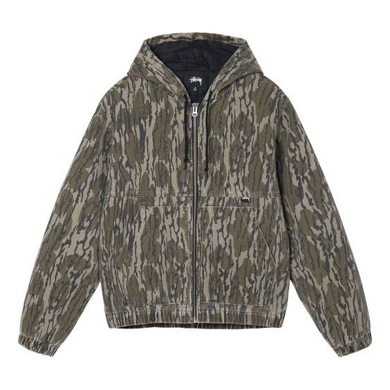 цена Куртка Stussy Mossy Oak Insulated Work Jacket, цвет tan