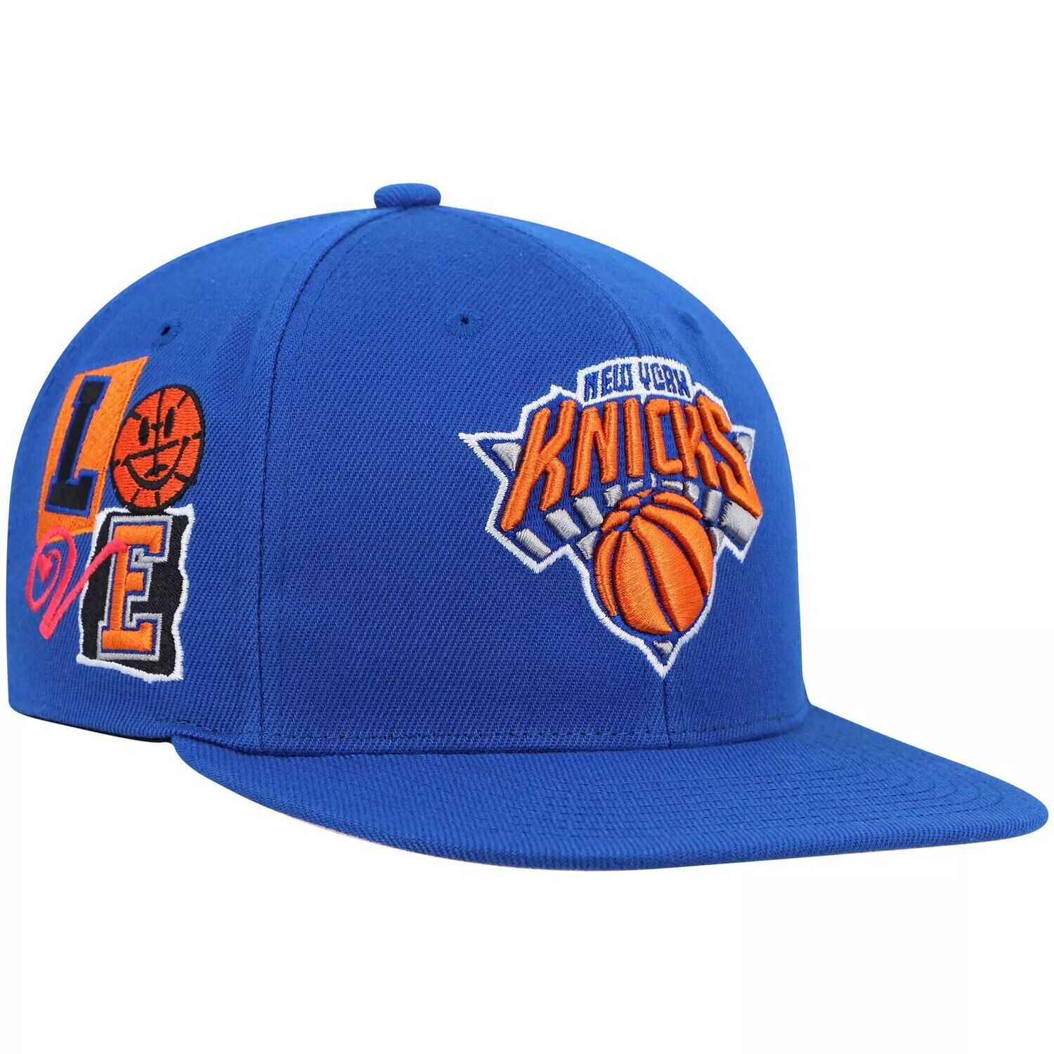 

Мужская кепка Mitchell & Ness Royal New York Knicks All Love Snapback