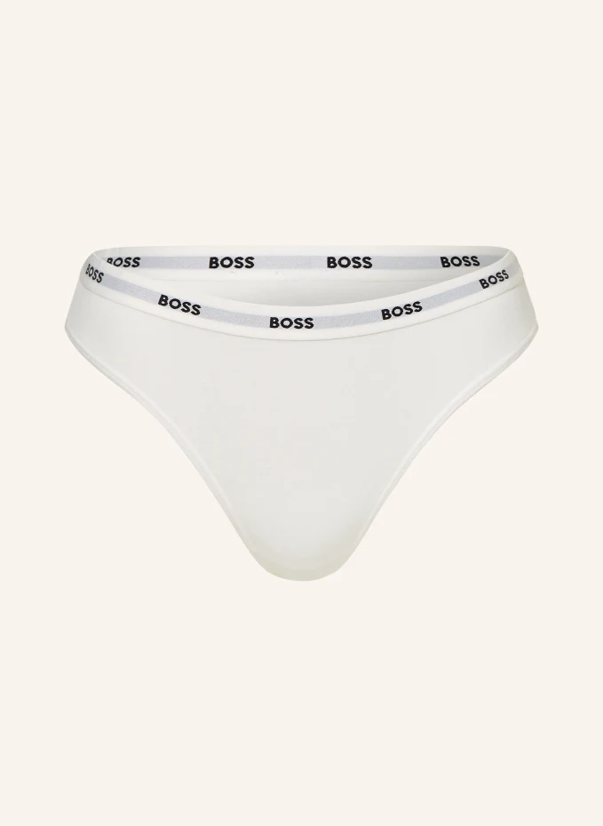 

Трусы письмо Boss, экрю