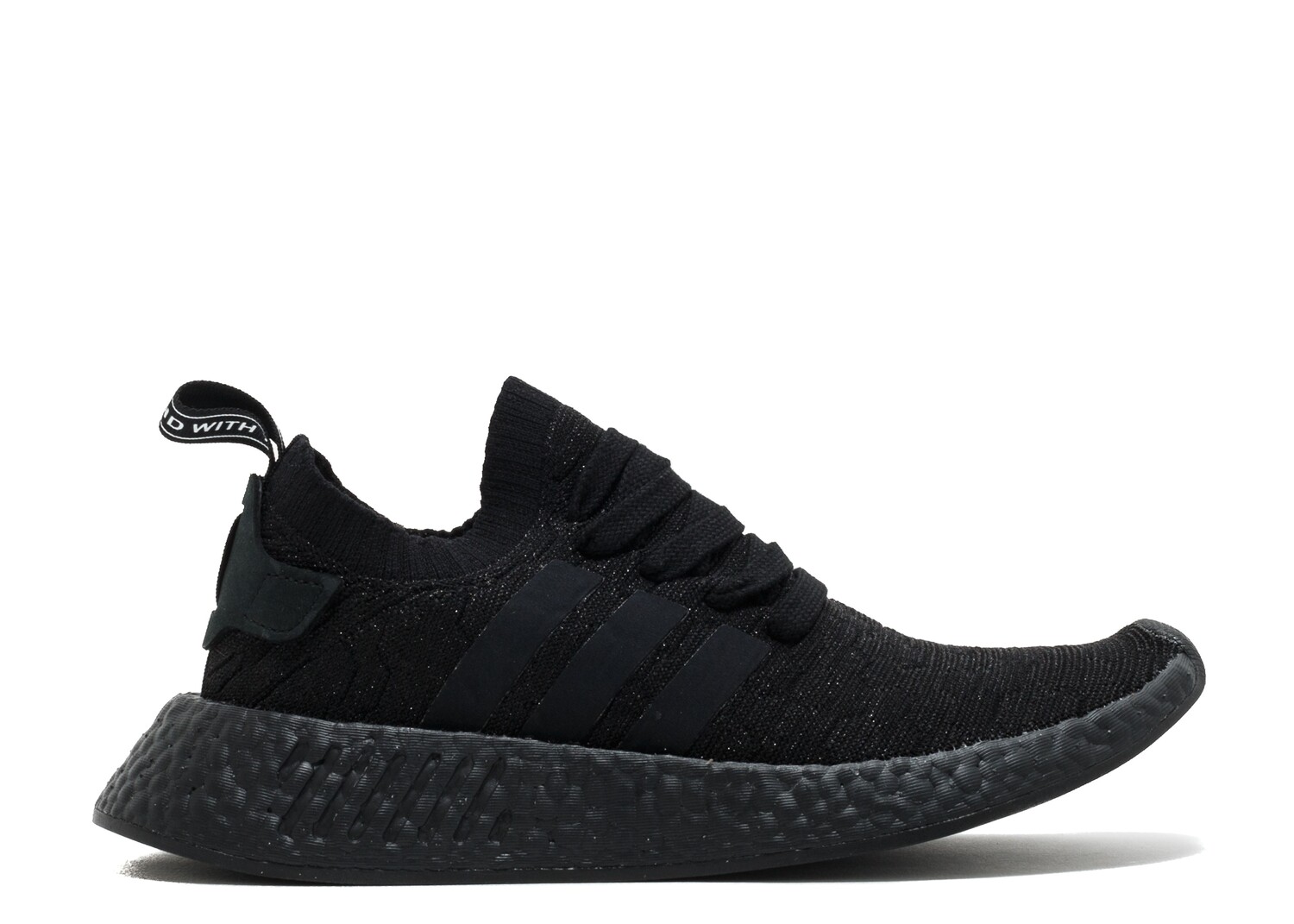 Кроссовки adidas Wmns Nmd_R2 Primeknit 'Triple Black', черный