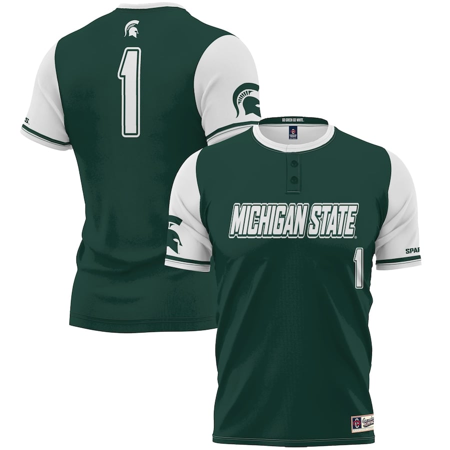 

Джерси ProSphere Michigan State Spartans, зеленый